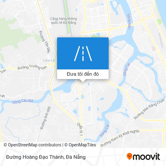 Bản đồ Đường Hoàng Đạo Thành