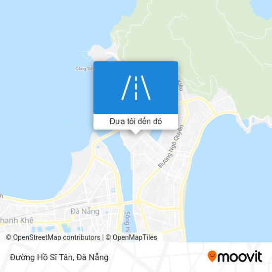 Bản đồ Đường Hồ Sĩ Tân
