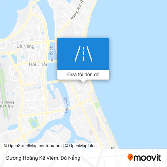 Bản đồ Đường Hoàng Kế Viêm