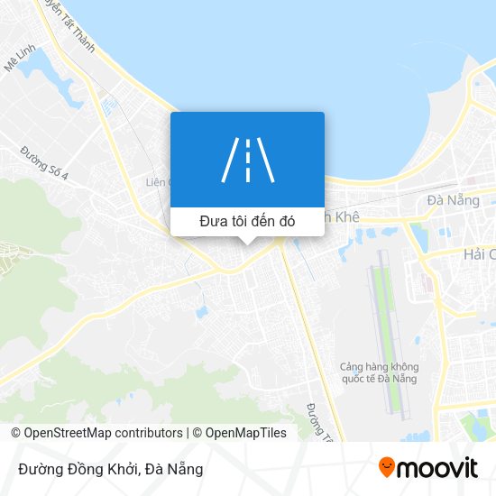 Bản đồ Đường Đồng Khởi