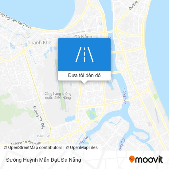 Bản đồ Đường Huỳnh Mẫn Đạt