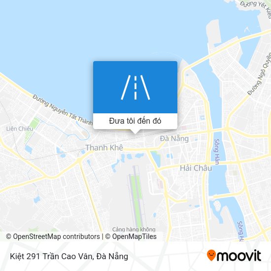 Bản đồ Kiệt 291 Trần Cao Vân