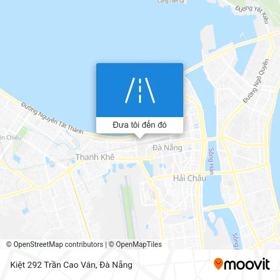 Bản đồ Kiệt 292 Trần Cao Vân