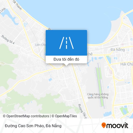 Bản đồ Đường Cao Sơn Pháo