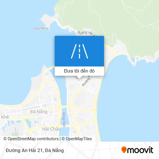 Bản đồ Đường An Hải 21