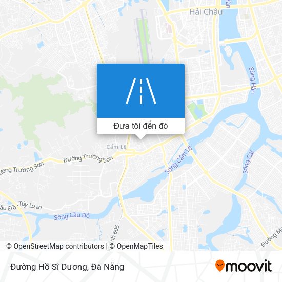 Bản đồ Đường Hồ Sĩ Dương