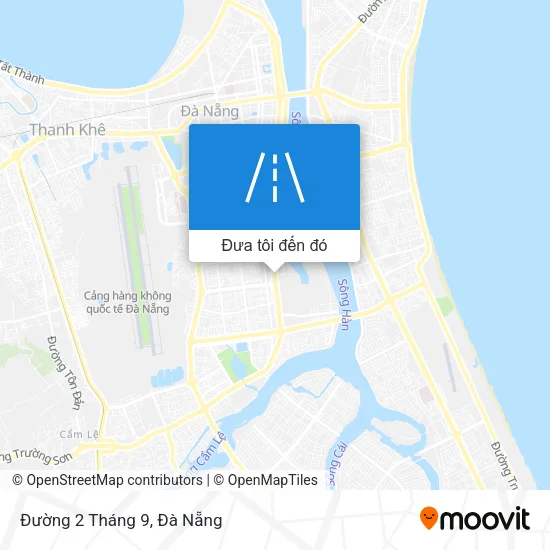 Bản đồ Đường 2 Tháng 9