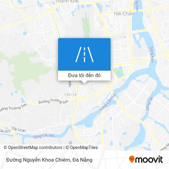 Bản đồ Đường Nguyễn Khoa Chiêm