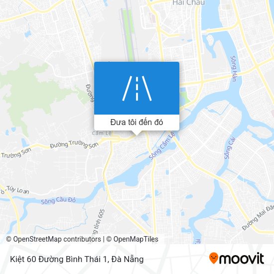 Bản đồ Kiệt 60 Đường Bình Thái 1