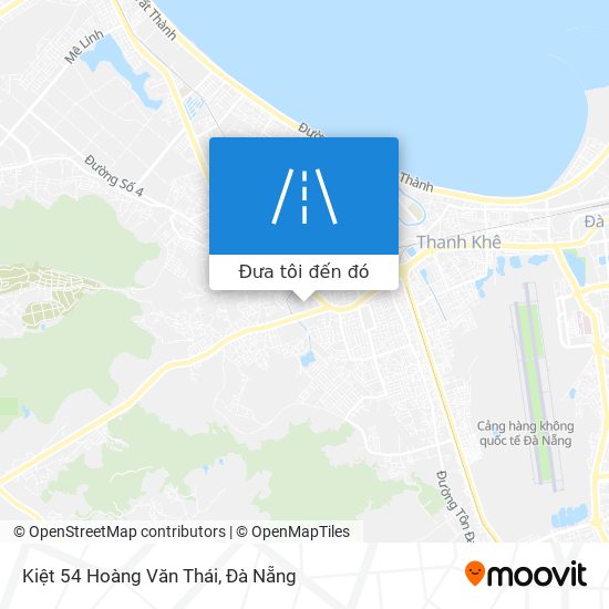 Bản đồ Kiệt 54 Hoàng Văn Thái