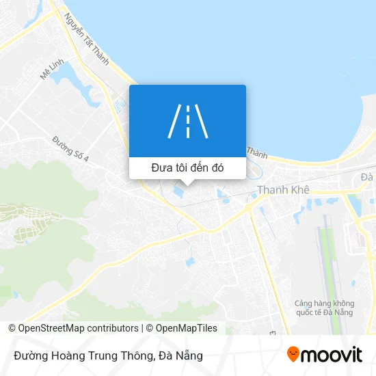 Bản đồ Đường Hoàng Trung Thông