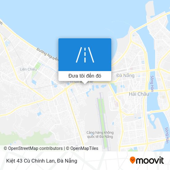 Bản đồ Kiệt 43 Cù Chính Lan