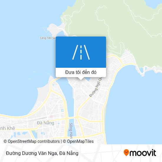 Bản đồ Đường Dương Vân Nga