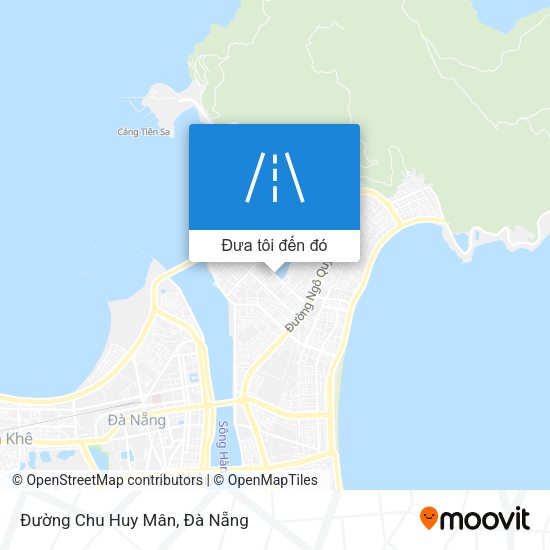 Bản đồ Đường Chu Huy Mân
