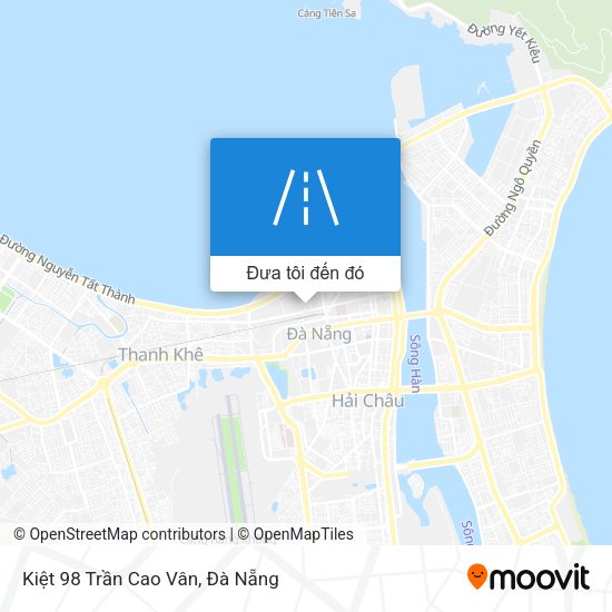 Bản đồ Kiệt 98 Trần Cao Vân