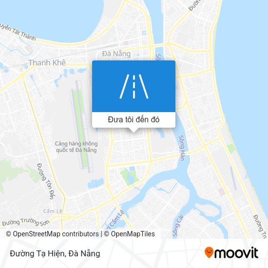 Bản đồ Đường Tạ Hiện