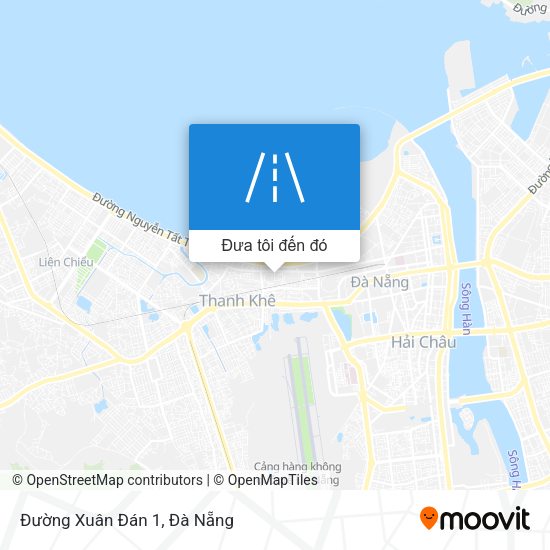 Bản đồ Đường Xuân Đán 1