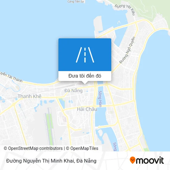 Bản đồ Đường Nguyễn Thị Minh Khai