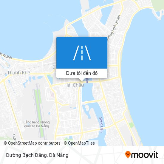 Bản đồ Đường Bạch Đằng
