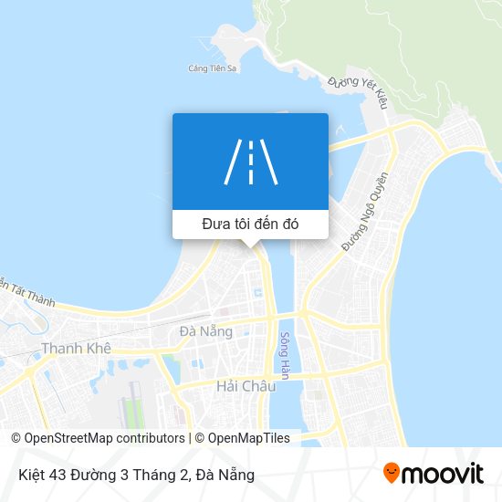 Bản đồ Kiệt 43 Đường 3 Tháng 2