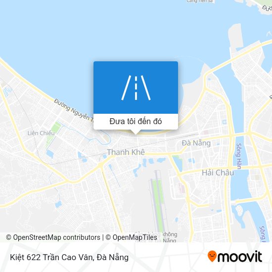 Bản đồ Kiệt 622 Trần Cao Vân