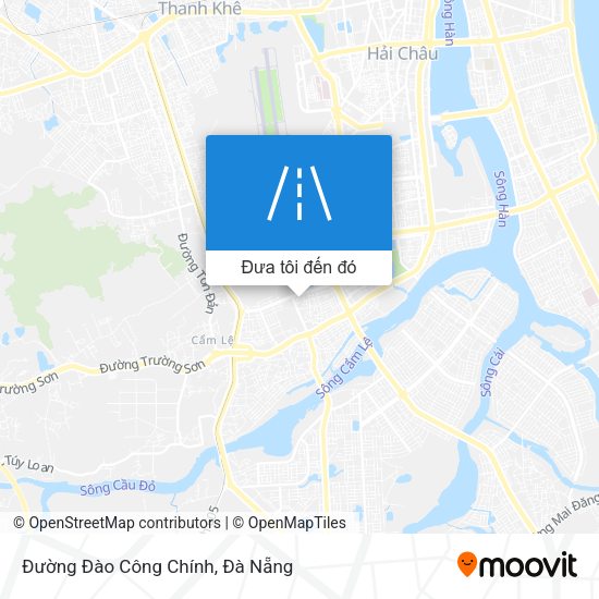 Bản đồ Đường Đào Công Chính