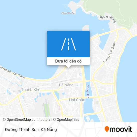 Bản đồ Đường Thanh Sơn