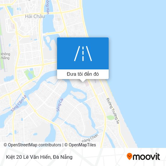 Bản đồ Kiệt 20 Lê Văn Hiến