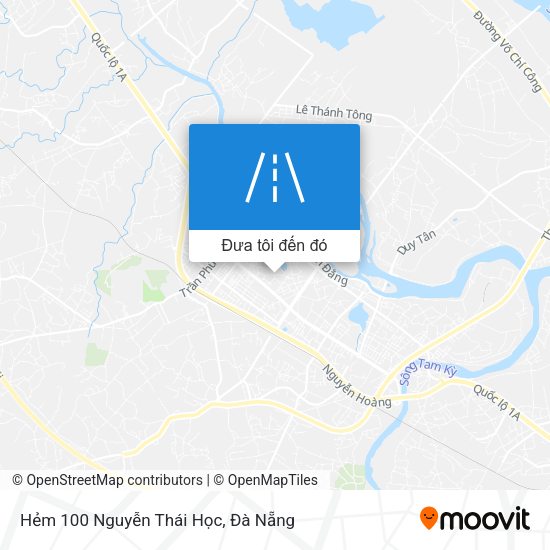 Bản đồ Hẻm 100 Nguyễn Thái Học