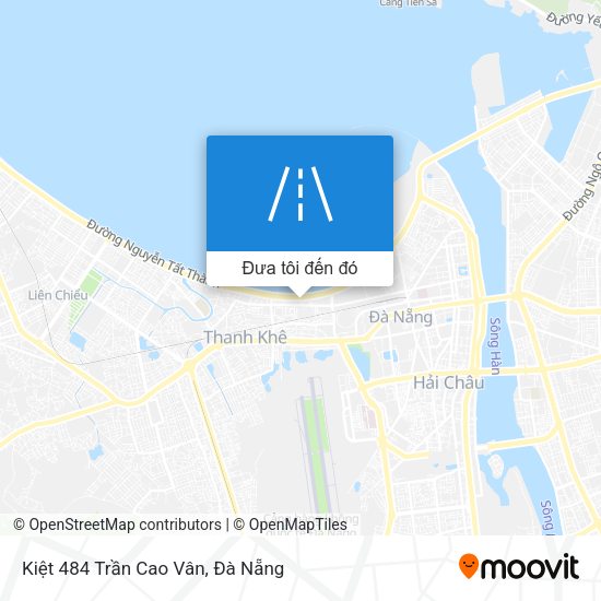 Bản đồ Kiệt 484 Trần Cao Vân