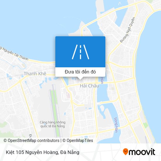 Bản đồ Kiệt 105 Nguyễn Hoàng