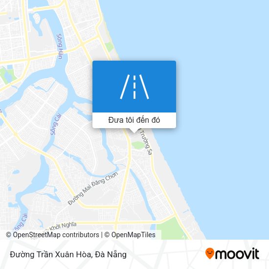 Bản đồ Đường Trần Xuân Hòa