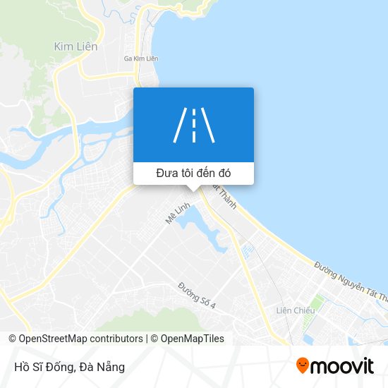 Bản đồ Hồ Sĩ Đống