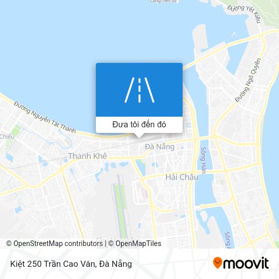 Bản đồ Kiệt 250 Trần Cao Vân