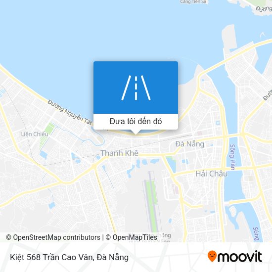Bản đồ Kiệt 568 Trần Cao Vân
