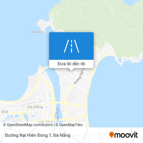 Bản đồ Đường Nại Hiên Đông 1