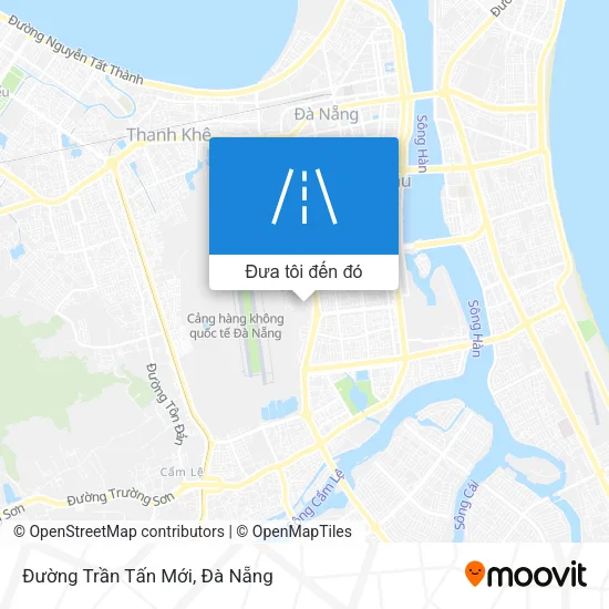 Bản đồ Đường Trần Tấn Mới