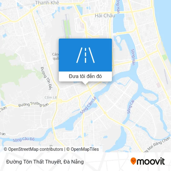 Bản đồ Đường Tôn Thất Thuyết