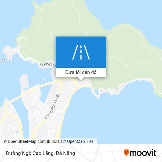 Bản đồ Đường Ngô Cao Lãng
