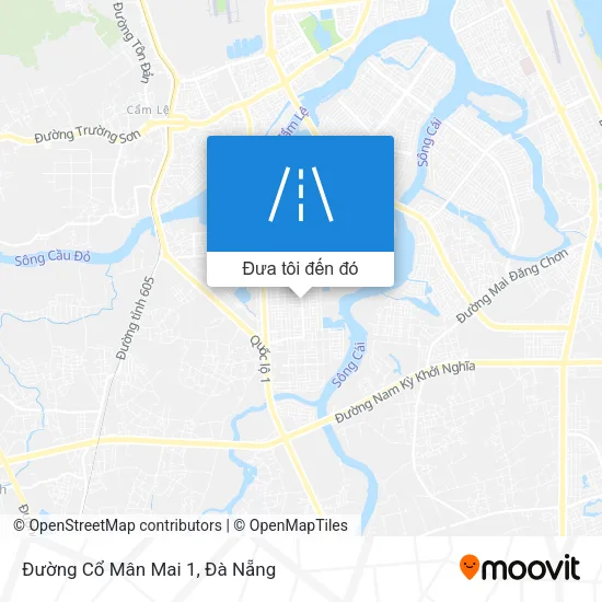 Bản đồ Đường Cổ Mân Mai 1