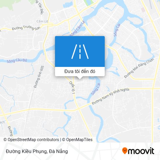 Bản đồ Đường Kiều Phụng