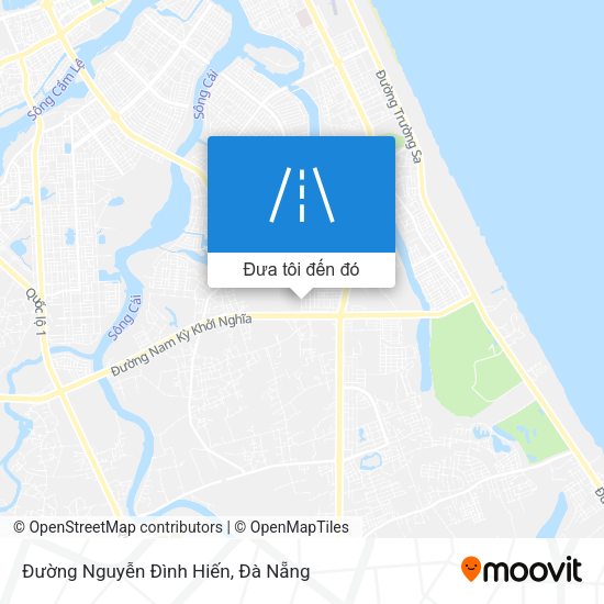 Bản đồ Đường Nguyễn Đình Hiến