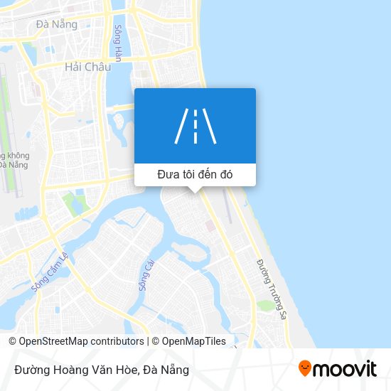 Bản đồ Đường Hoàng Văn Hòe