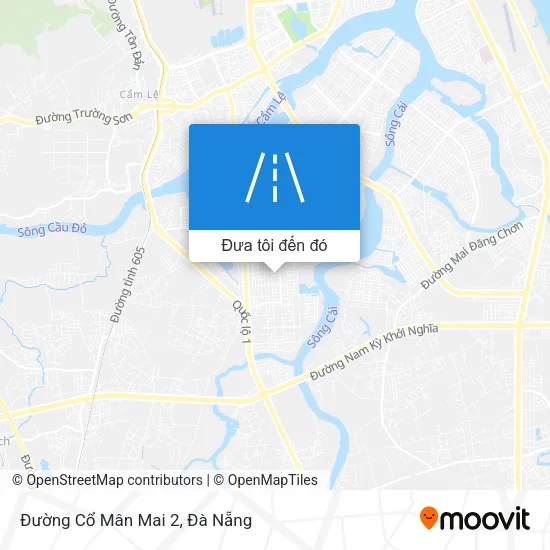 Bản đồ Đường Cổ Mân Mai 2