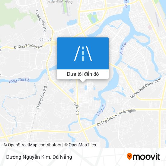 Bản đồ Đường Nguyễn Kim