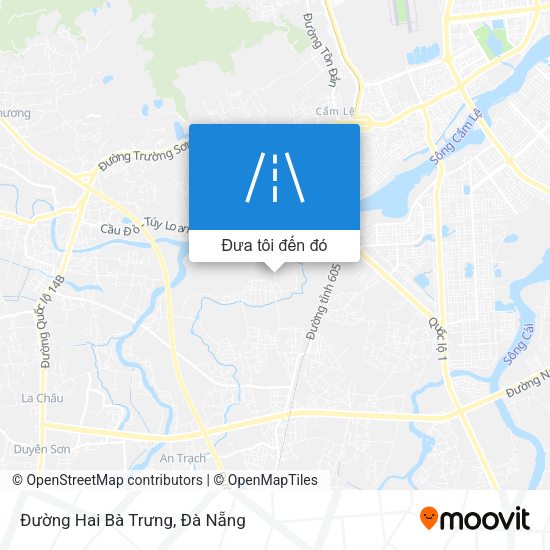 Bản đồ Đường Hai Bà Trưng