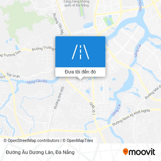 Bản đồ Đường Âu Dương Lân