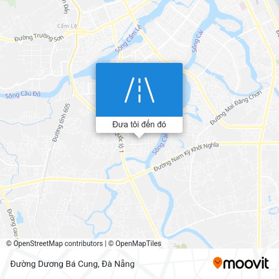 Bản đồ Đường Dương Bá Cung