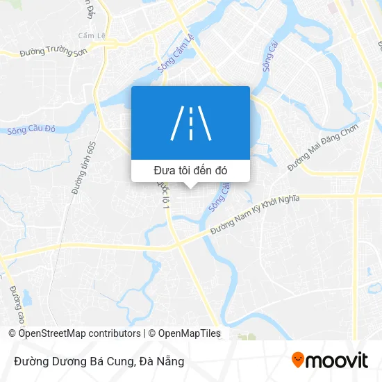 Bản đồ Đường Dương Bá Cung