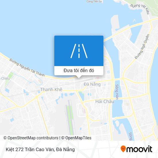Bản đồ Kiệt 272 Trần Cao Vân